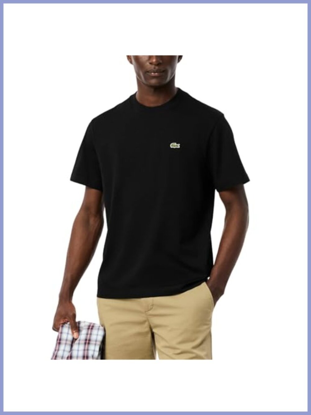 Men's 100% Cotton Crew Neck Short Sleeve T-Shirt Embroidered Logo Tee